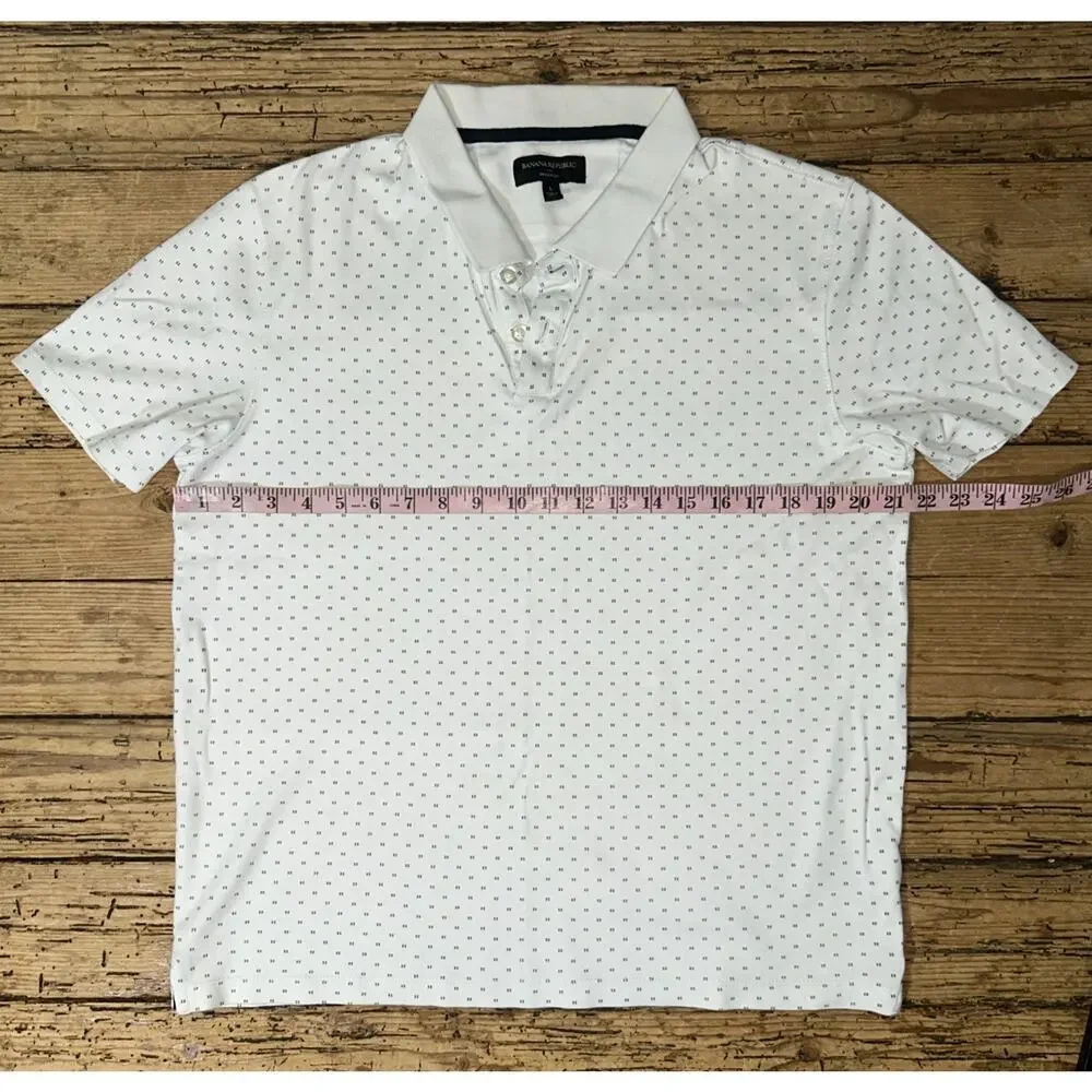 Men’s Large Banana Republic Dress Polo EUC